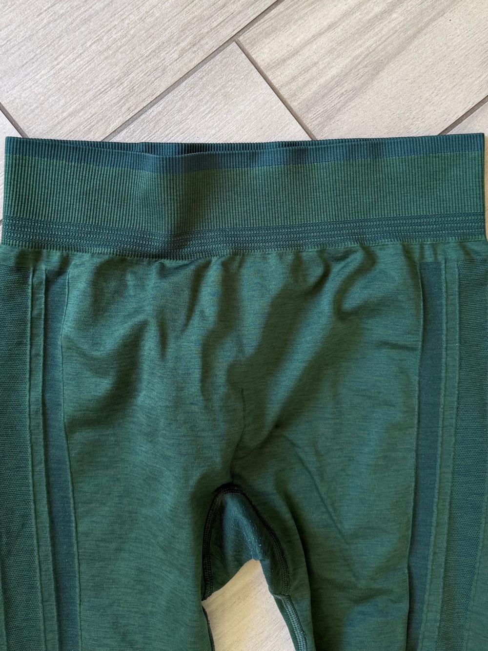 Stio Green High-Rise Seamless Performance Leggings Medium - Picture 7 of 12